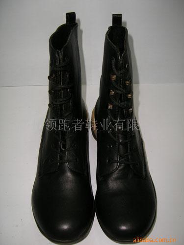 真皮女靴