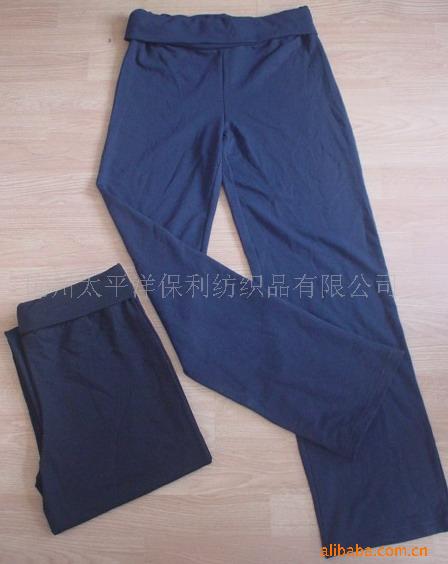供应外贸女式薄型长裤