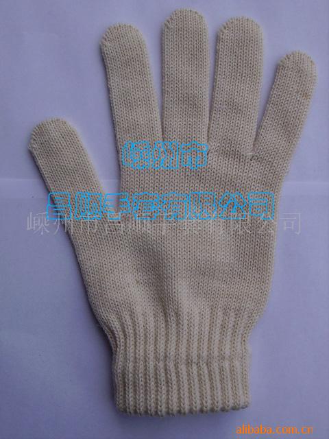 供应本白全棉手套