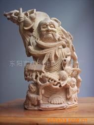 供应达摩雕刻工艺品