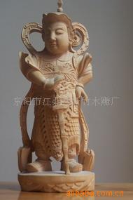 供应韦驮木制工艺品