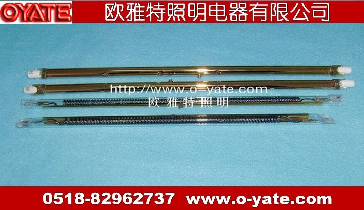 供应涂层烘干用红宝石碳纤维石英加热管