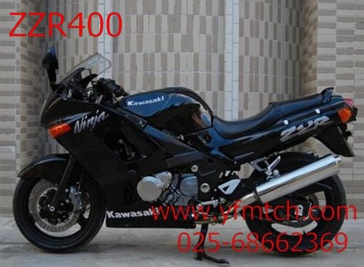 供应全新进口川崎ZZR400摩托车 特价:4500元