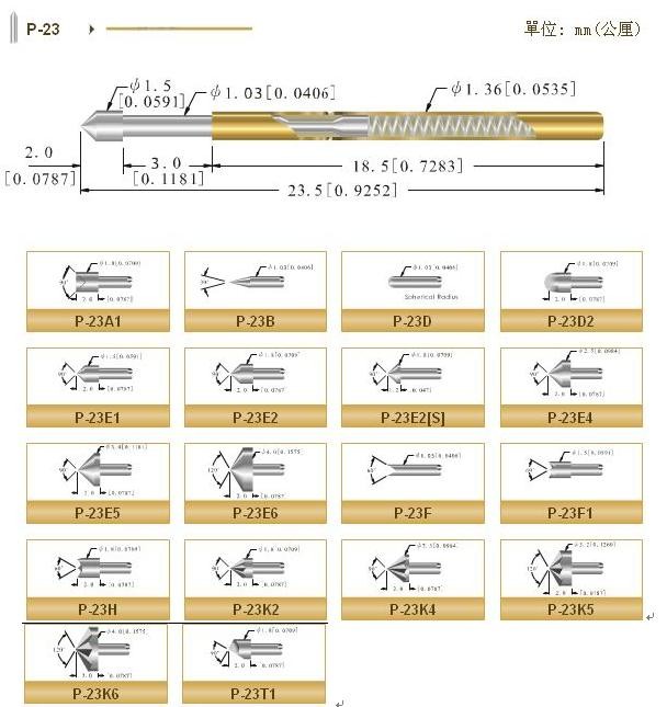 P-23中国探针CCP探针