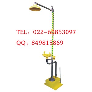 供应不锈钢手动排空式洗眼器BD-560C，天津不锈钢排空式洗眼器