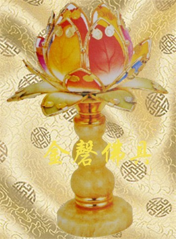 供应10寸玉石葫芦七彩妙龄灯