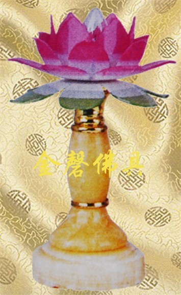 供应75寸玉石花瓶宝莲灯