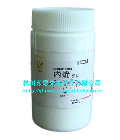 供应300ml夜光色丙烯颜料