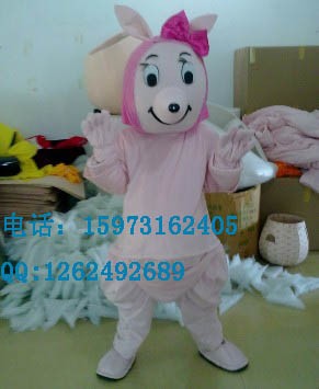 供应湖南金樱卡通人偶服装，服装人偶袋鼠