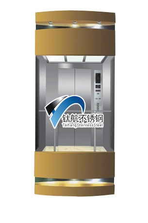 浙江杭州供应不锈钢彩色装饰板/金黄镜面无指纹不锈钢电梯门板