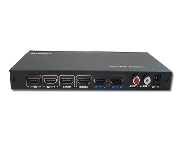 3D 4x2 HDMI矩阵切换器 4*2 HDMI Matrix 