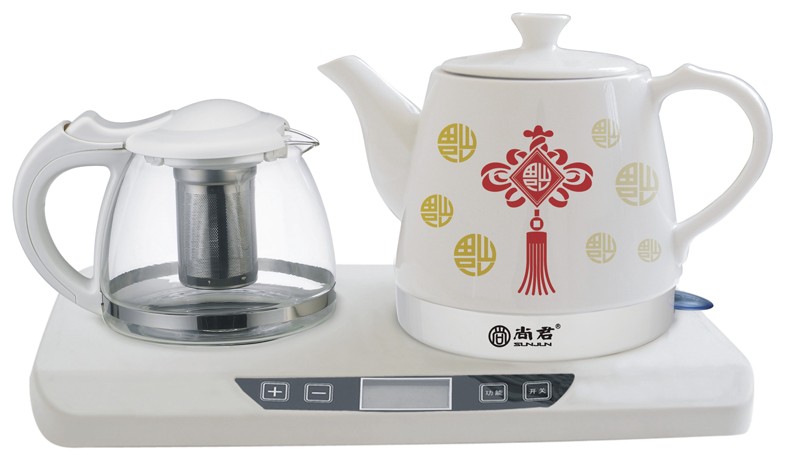 供应尚君品牌陶瓷套装电热水壶