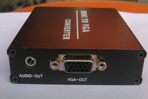 供应HDMI TO VGA，三枪投影信号转换器，高清转换器，数字转模拟