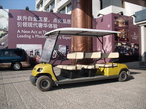 台州仙居酒店及山庄迎宾车 行李车 接待车 电瓶车