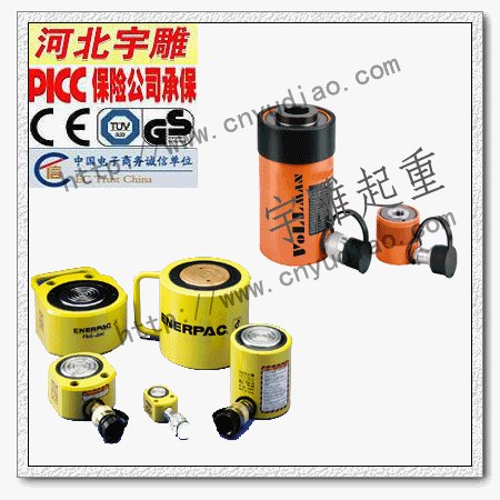 供应恩派克千斤顶各种型号各种用途行程本体可供客户选择宇雕起重公司授权代理