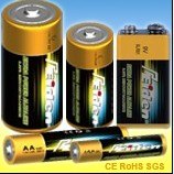 供应碱性电池（5号 7号 1号 2号 9V）