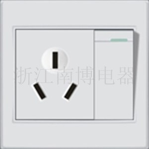 供应A9系列墙壁开关 一开空调插