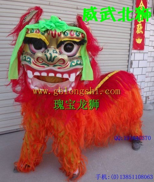供应威武北狮 舞狮