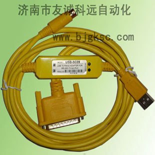山东济南/天津市供应三菱plc编程电缆程序下载线USB-SC09