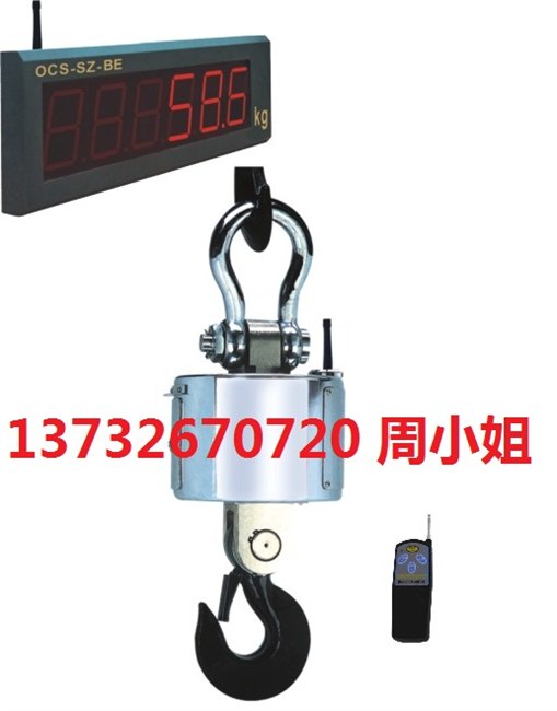 供应10吨蓝箭无线电子吊秤