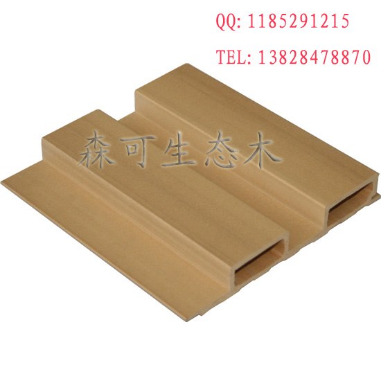 供应仿木，绿可木塑，137长城板，广州森可生态木背景墙新选