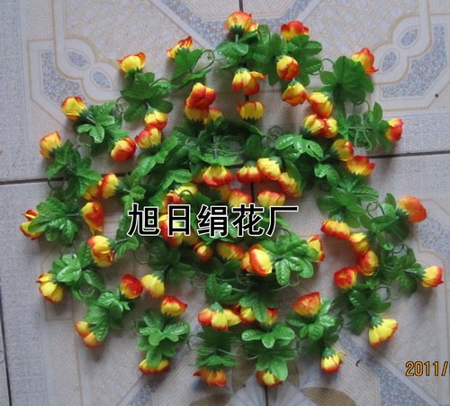 供应仿真苹果花链