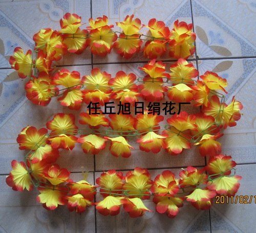 供应仿真木棉花花藤