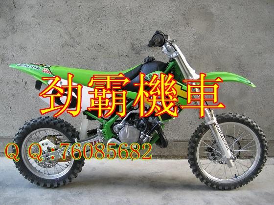 原装进口01年川崎KX85越野摩托车 