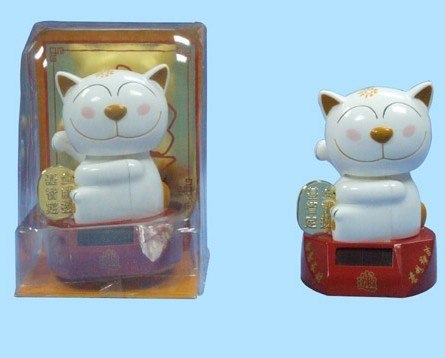 供应太阳能招财猫