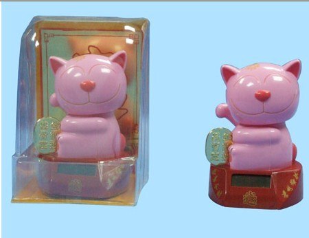 供应太阳能招财猫
