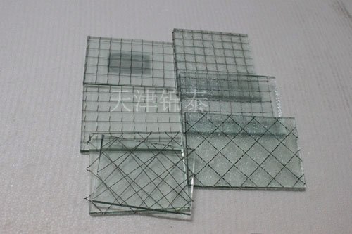供应夹丝玻璃、夹铁丝玻璃、夹丝防火玻璃