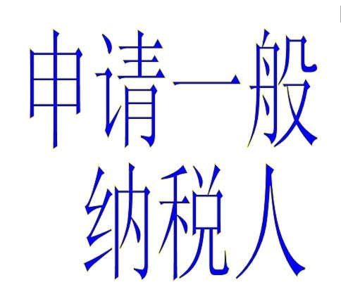 代理申请一般纳税人