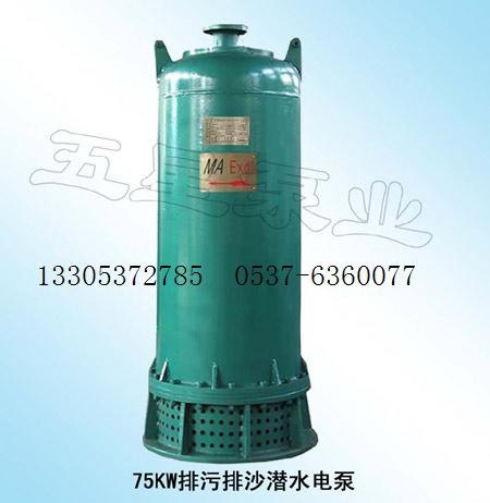 供应75KW排污排沙潜水电泵