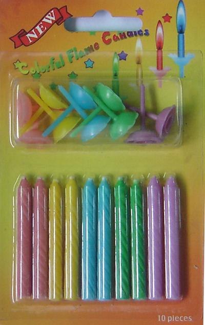 供应彩焰生日蜡烛