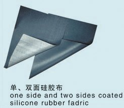 供应专业生产单/双面硅胶布，玻纤涂覆硅胶布