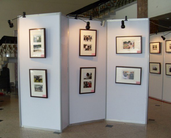 供应室内折叠展览屏风,挂画展览屏风,展画展览屏风,贴画展览屏风