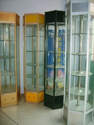 供应精品货架 旋转货架 旋转展示柜