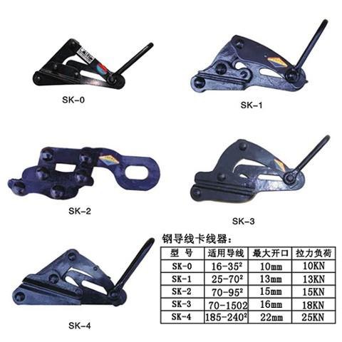 平行式地线卡线器，铝合金导线卡线器，卡线器