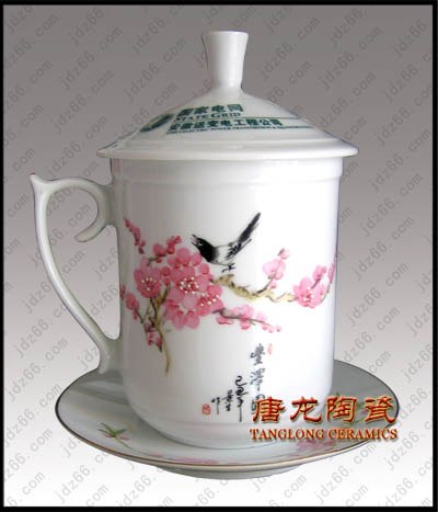 供应商务陶瓷礼品陶瓷茶杯，促销赠品陶瓷茶杯，广告礼品陶瓷茶杯