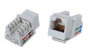 六类RJ45插座模块