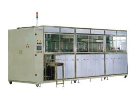 HW-8144T 全自动单梁多臂超声波清洗系统