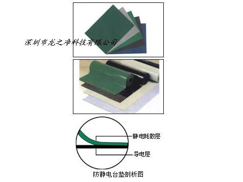 供应灰色特殊规格防静电台垫