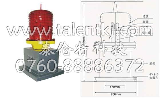 GZ-7U中光强电脑智能型长寿命航空障碍灯