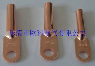供应铜接线端子（堵油型），铜质管压接头