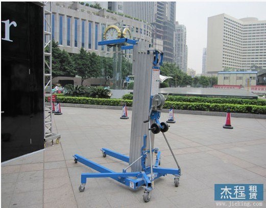 供应手摇升降机，展览会升降机，高空作物平台
