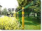 桃型柱护栏网，桃型柱隔离网，带柱护栏网