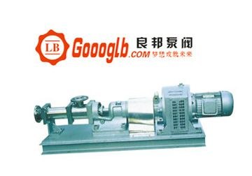 GB型无极变速不锈钢螺杆泵