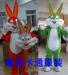 供应卡通人偶服装兔子动漫卡通服装迪士尼卡通服装卡通气模服装