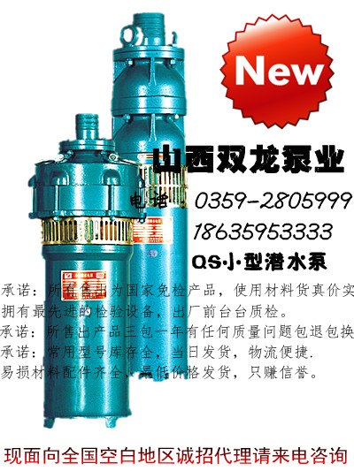 供应智能免烧小型家用潜水泵QS