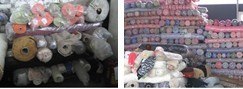 求购库存积压布料、服装